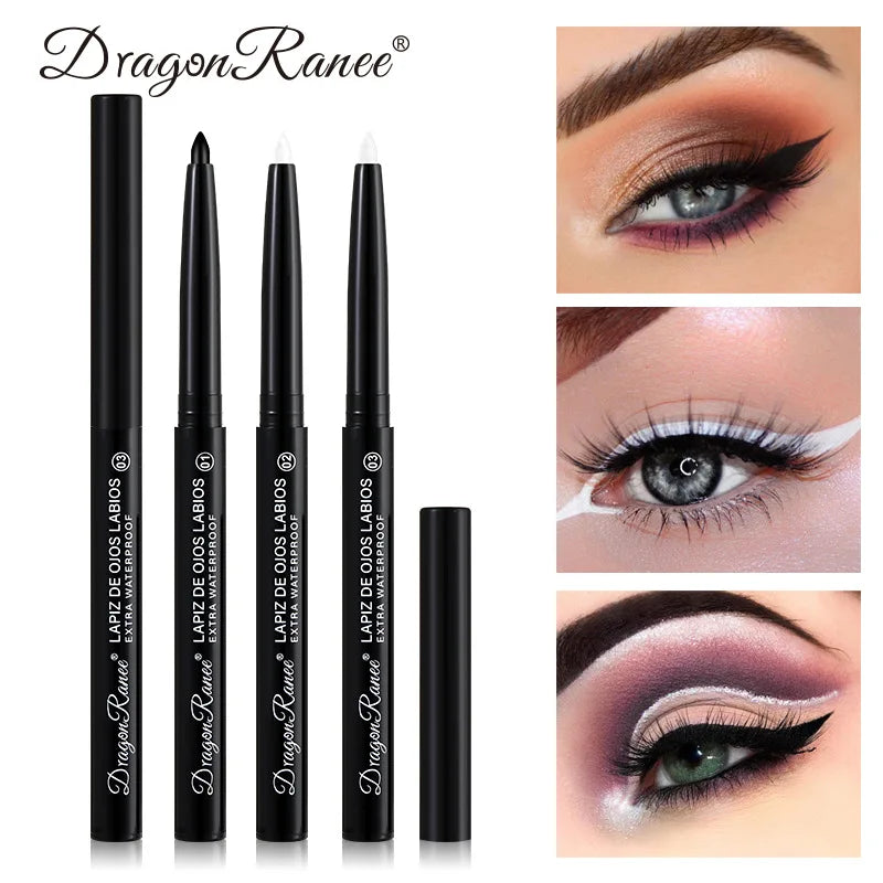 Matte/Pearlescent Eyeliner Gel Pencil Smooth Waterproof White Black Eye Liner Lying Silkworm Pen Cream Makeup for Eyes VonZaiVin  